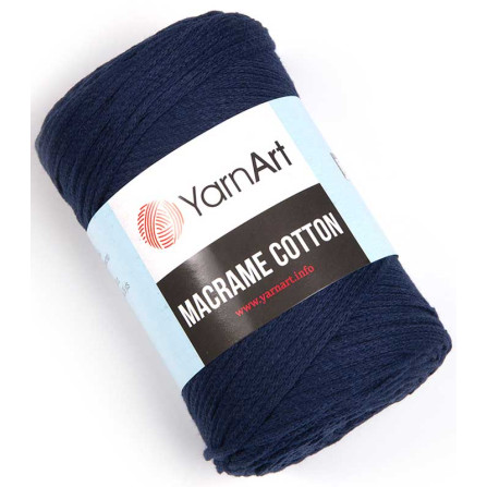 YARNART MACRAME COTTON 784 темно-синій