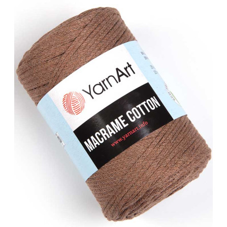 YARNART MACRAME COTTON 788 тютюново-коричневий