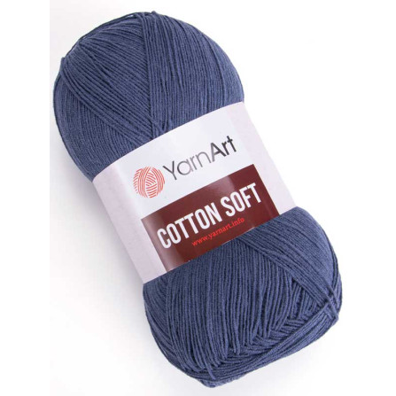 YARNART COTTON SOFT 45 джинс меланж