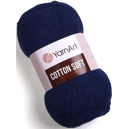 YARNART COTTON SOFT 54 синий