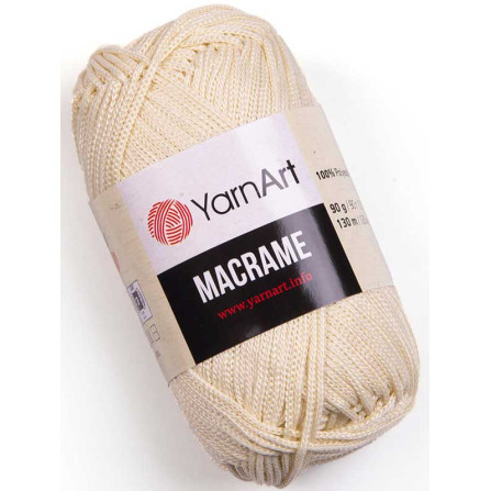 YARNART MACRAME 137 світло-молочний