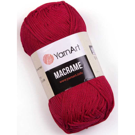 YARNART MACRAME 143 темно-червоний