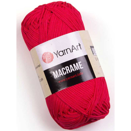 YARNART MACRAME 163 криваво-червоний