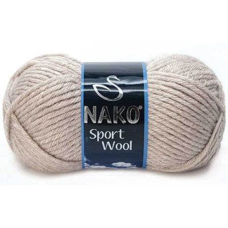 NAKO SPORT WOOL 2167 світло-бежевий