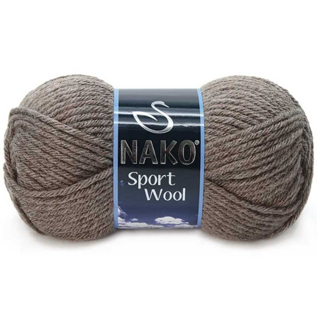 NAKO SPORT WOOL 5667 коричневий меланж