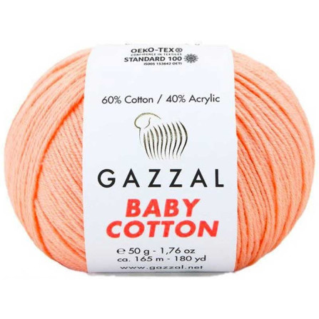 GAZZAL BABY COTTON 3412 абрикосовый