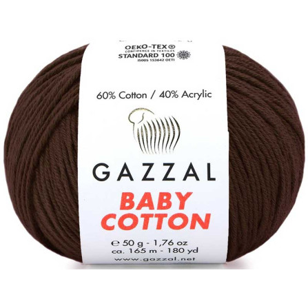 GAZZAL BABY COTTON 3436 коричневий