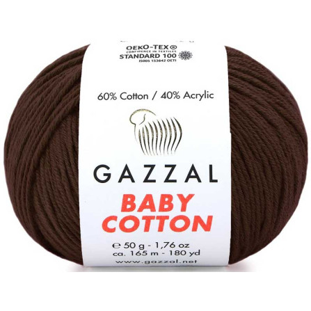 GAZZAL BABY COTTON 3436 коричневый