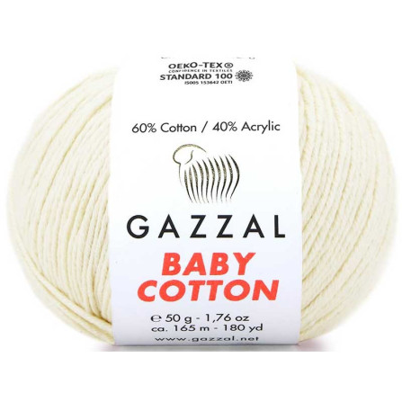 GAZZAL BABY COTTON 3437 молочний