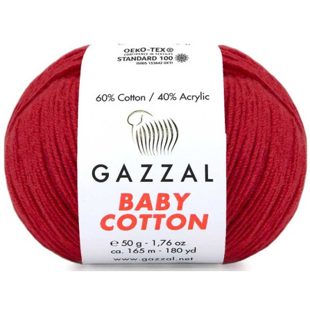 GAZZAL BABY COTTON 3439 червоний