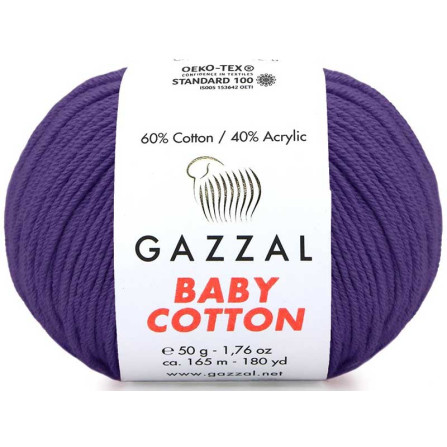 GAZZAL BABY COTTON 3440 барвінок