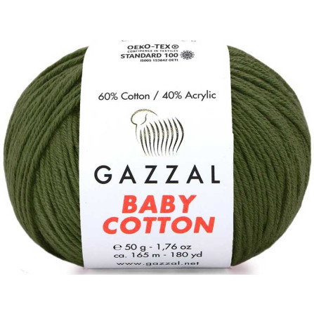 GAZZAL BABY COTTON 3463 хаки