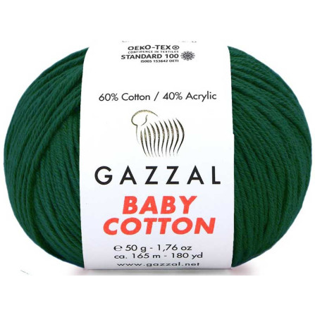 GAZZAL BABY COTTON 3467 темно-зелений