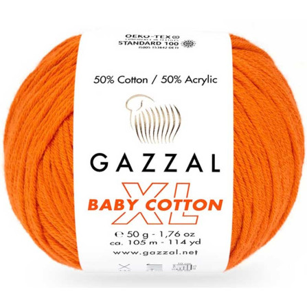 GAZZAL BABY COTTON XL 3419 апельсин