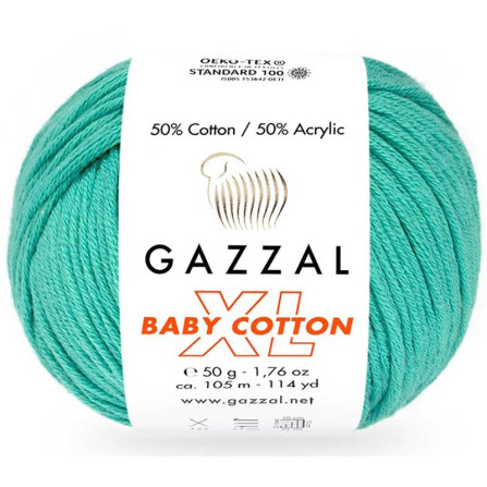 GAZZAL BABY COTTON XL 3426 бирюза