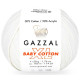 GAZZAL BABY COTTON XL 3432 яскраво-білий