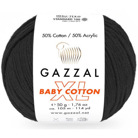 GAZZAL BABY COTTON XL 3433 чорний
