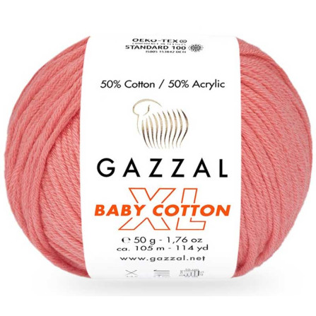 GAZZAL BABY COTTON XL 3435 коралловый