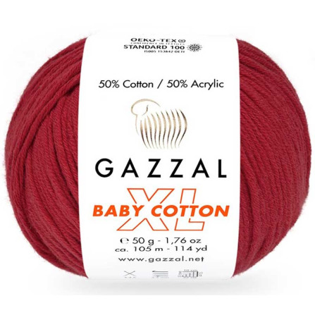 GAZZAL BABY COTTON XL 3439 красный