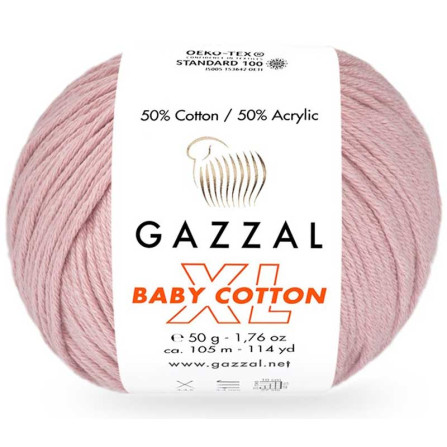 GAZZAL BABY COTTON XL 3444 темна пудра