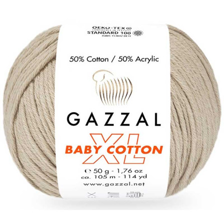 GAZZAL BABY COTTON XL 3446 бежевый