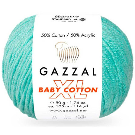 GAZZAL BABY COTTON XL 3452 світла бірюза