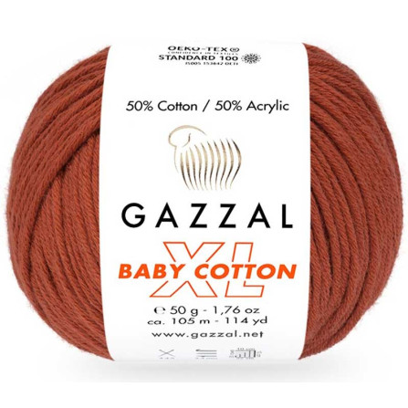 GAZZAL BABY COTTON XL 3453 терракот