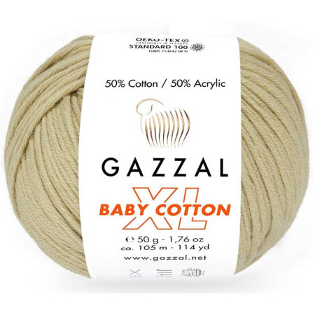 GAZZAL BABY COTTON XL 3464 пісочний