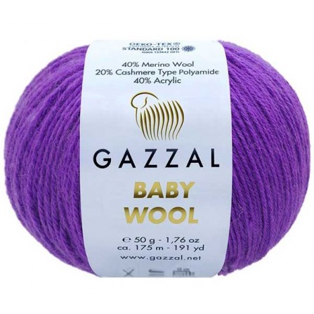 GAZZAL BABY WOOL 815 барвінок