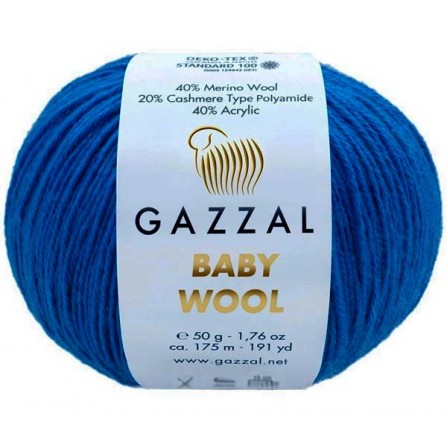 GAZZAL BABY WOOL 830 волошка