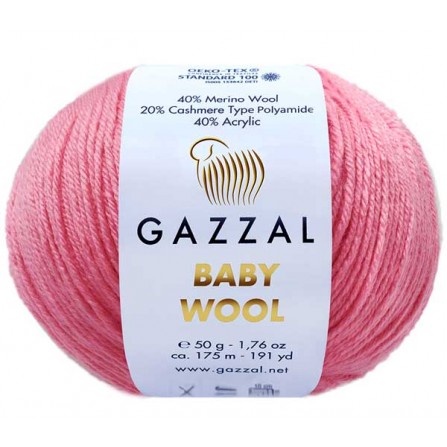 GAZZAL BABY WOOL 831 рожеве літо