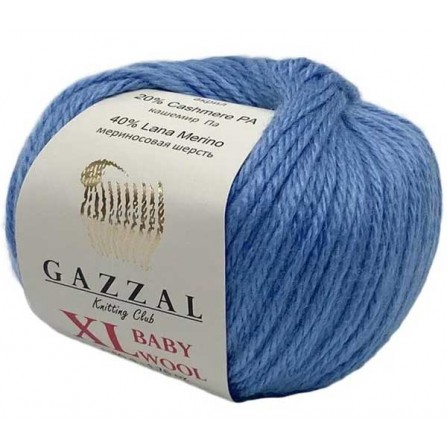 GAZZAL BABY WOOL XL 813 блакитний