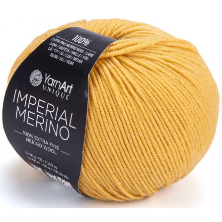 YARNART IMPERIAL MERINO 3309 тёмно-жёлтый