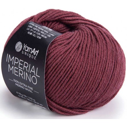 YARNART IMPERIAL MERINO 3312 бордово-коричневий