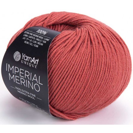 YARNART IMPERIAL MERINO 3314 гранатова троянда