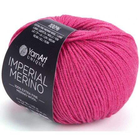 YARNART IMPERIAL MERINO 3318 тёмная роза