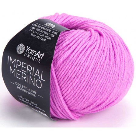 YARNART IMPERIAL MERINO 3323 яскравий рожевий