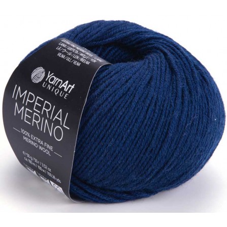 YARNART IMPERIAL MERINO 3343 синій