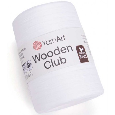 YARNART WOODEN CLUB 1601 білий