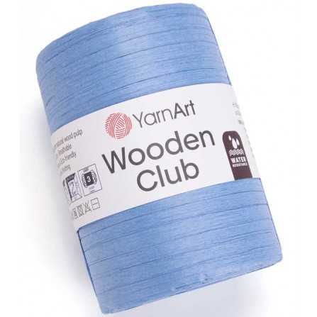 YARNART WOODEN CLUB 1610 темно-блакитний