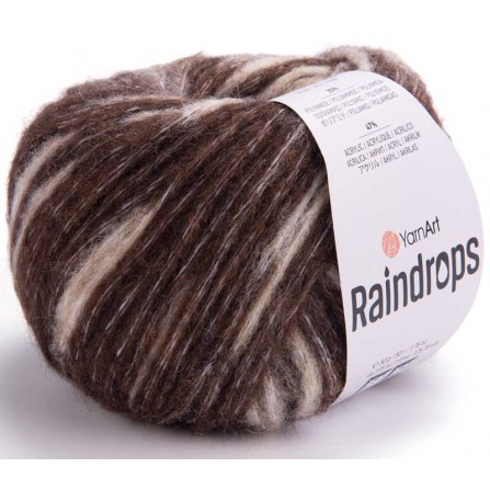 YARNART RAINDROPS 2911 коричневий