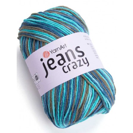 YARNART JEANS CRAZY 7212