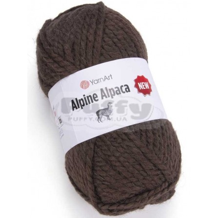 YARNART ALPINE ALPACA NEW 1431 коричневий