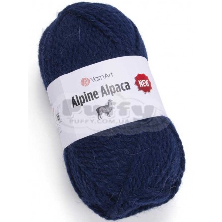 YARNART ALPINE ALPACA NEW 1437 синій