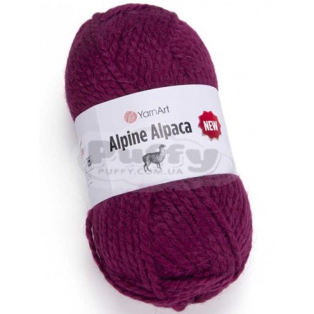 YARNART ALPINE ALPACA NEW 1441 темна фуксія