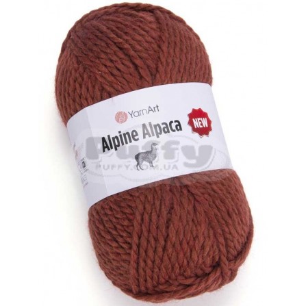 YARNART ALPINE ALPACA NEW 1452 терракот