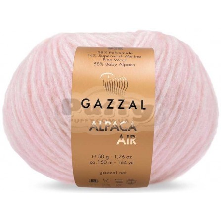 GAZZAL ALPACA AIR 82 перлинно-рожевий