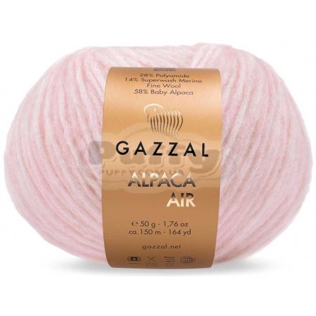 GAZZAL ALPACA AIR 82 жемчужно-розовый