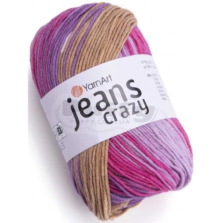 YARNART JEANS CRAZY 8217