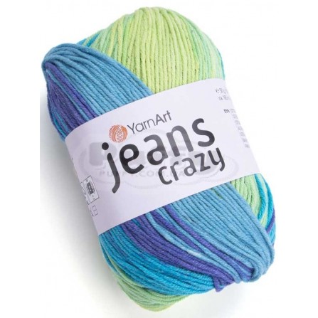 YARNART JEANS CRAZY 8218